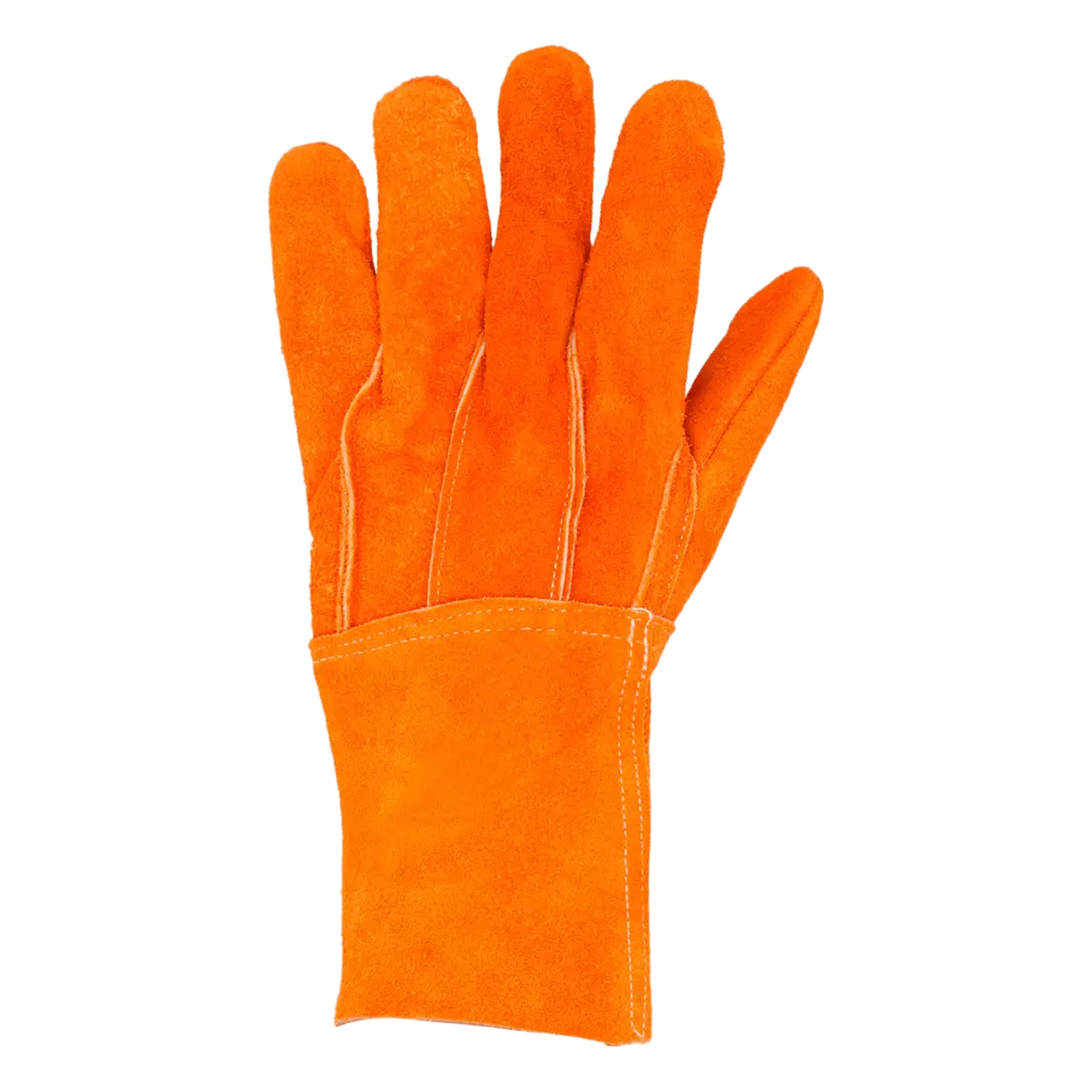 Guantes de Carnaza Largo/ Refuerzo en Palma / Resistente a Abrasión y Temperaturas Moderadas. — SURTEK · SKU SYS-GCAL