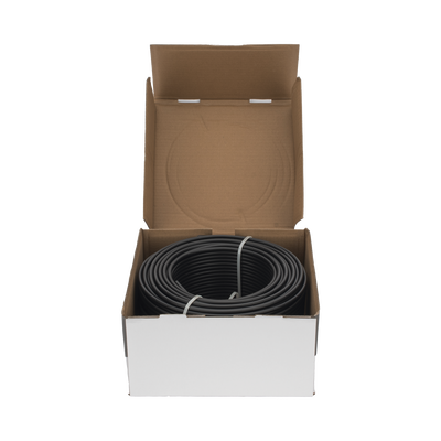 Cable Fotovoltaico Negro / Cobre Estañado / 6 mm² (10 AWG) / 2000V / Rollo de 100m / / UL 4703 y TUV