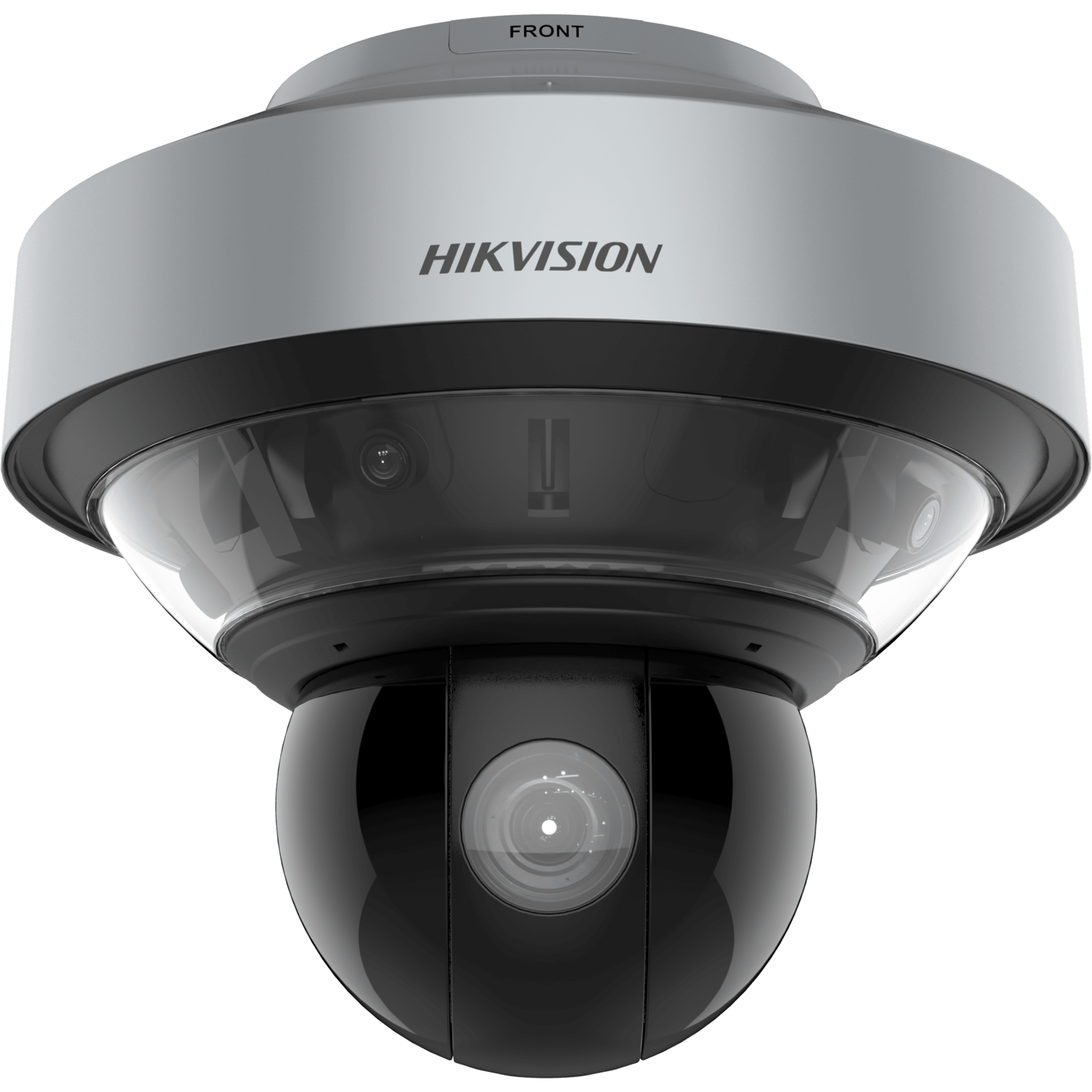 PTZ IP Panorámica 8 Megapixel (4K) + 4 Lentes Panorámicos (360°) / 40x Zoom Óptico / IR 250 m (820.2 ft) / Detección Inteligente / Deep Learning / IP67 / IK10 / 36 VCD / Alarmas / Autoseguimiento