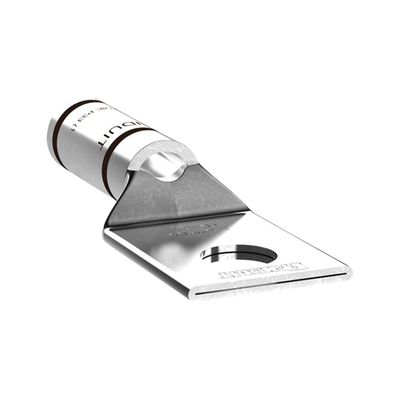 Zapata de compresión LCA2-14-Q, para cal. 2 Awg, Barreno para tornillo prisionero de 1/4, 1 Pz