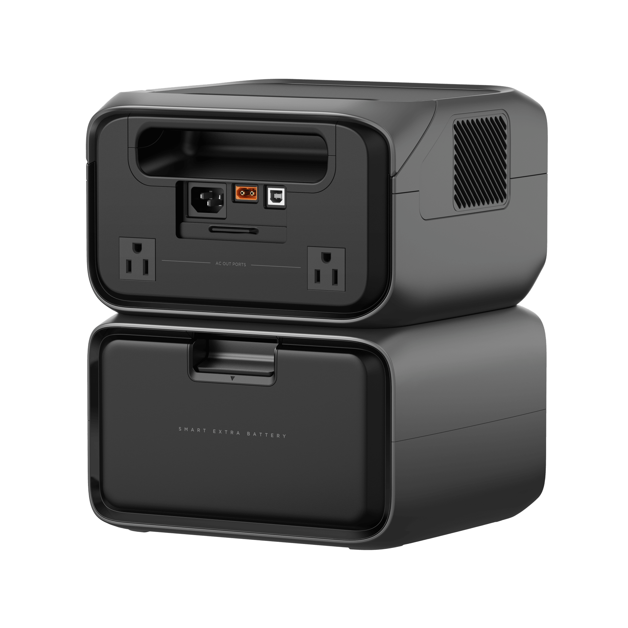 EcoFlow River 3 | Estación de Energía Portátil 858Wh Litio LFP / 2 AC 300 W (Max. 550W) / 1 USB-C 100W / 2 USB -A 12W / Cargador de Coche 8A a 12 o 24V / Conectividad WiFi y Bluetooth (App) / Carga Solar 110W Max.