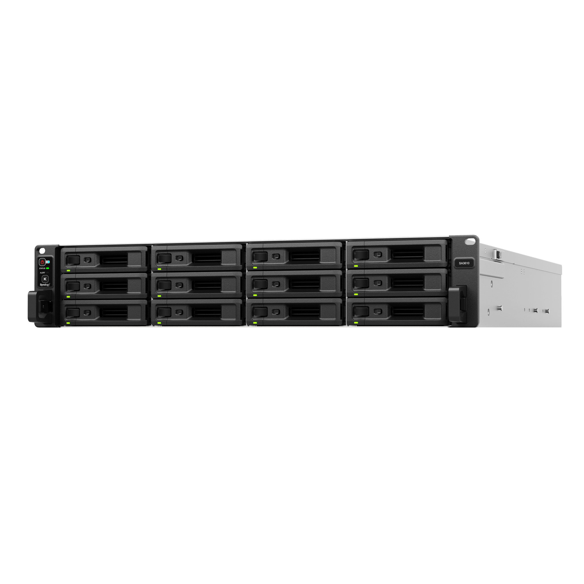 Servidor de Almacenamiento Synology SA3610 | Alta Escalabilidad | 12 Bahías | Hasta 1.728 PB de Capacidad | 6,200/3,000 MB/s Lectura/Escritura | 10GbE | RAID F1,0,1,5,6,10. — SYNOLOGY · SKU SA3610