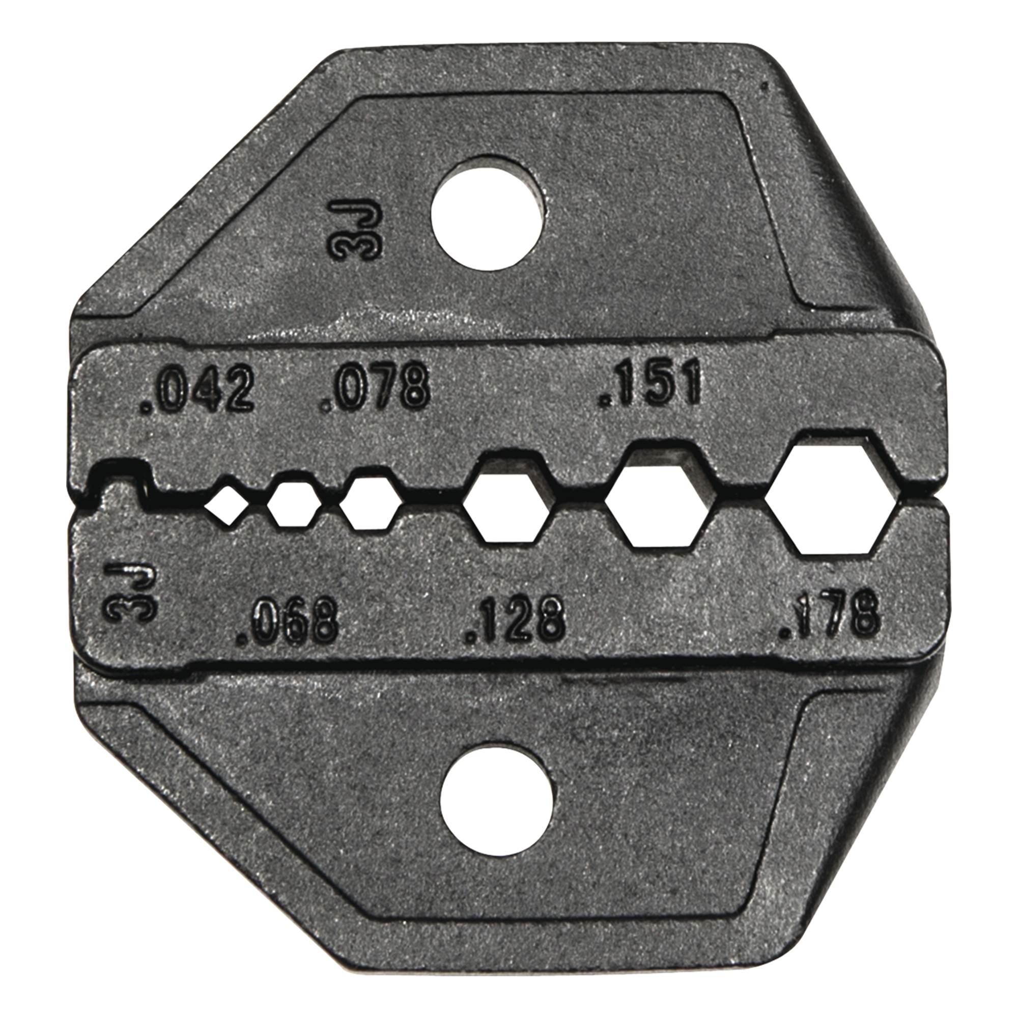 Matriz Ponchadora para RG174, RG179 y Belden 8218. Compatible con Pinza Ponchadora VDV200-010 — KLEIN TOOLS · SKU VDV-201-042