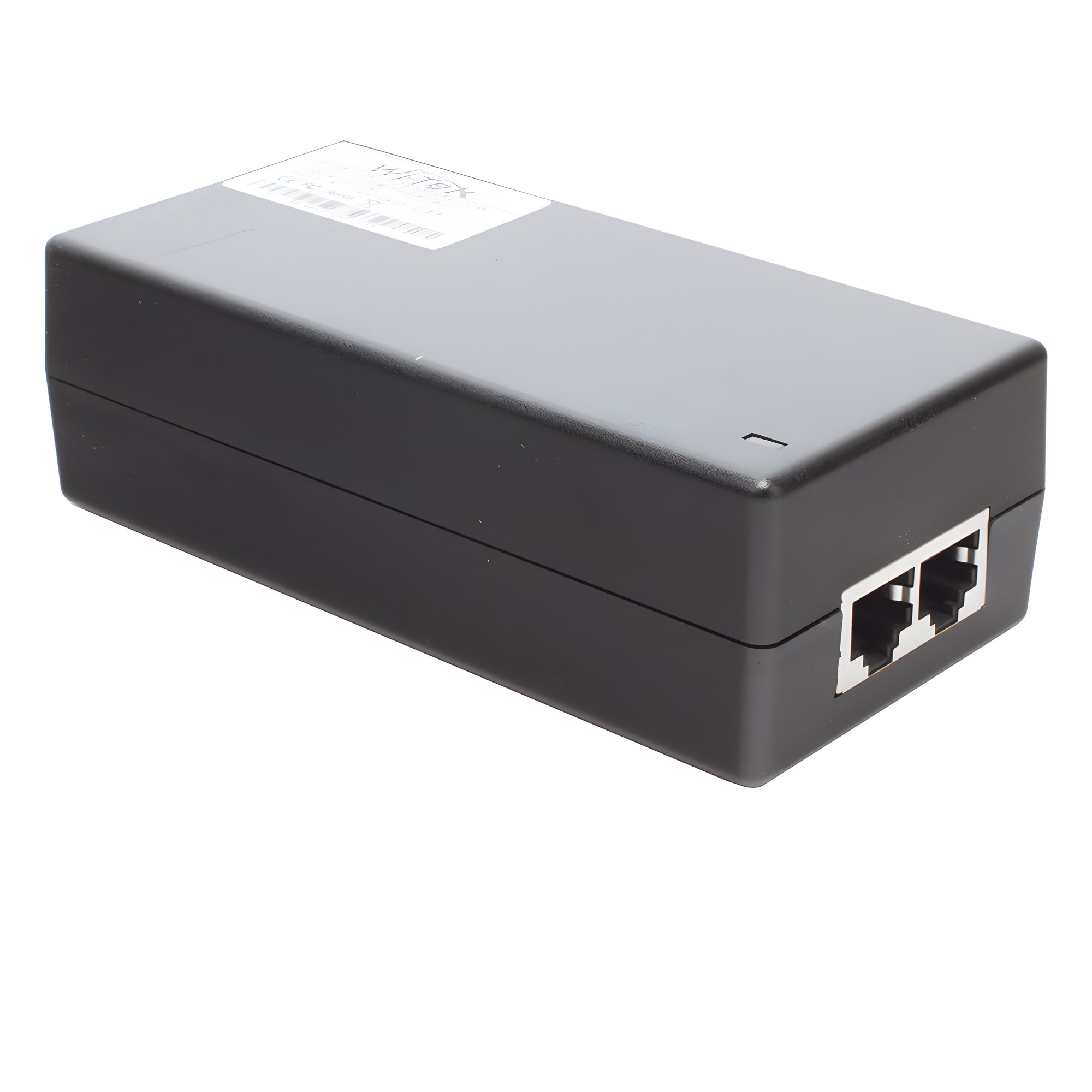 Inyector Hi-PoE 60 W Gigabit / Alimenta Equipos PoE 802.3 af Hasta 15W - PoE at Hasta 30W - PoE bt Hasta 60W / Instalación Para Interior / Alcance de Hasta 100 metros / Plug and Play / No se Necesita Configurar — WI-TEK · SKU WI-POE55-48V-60W