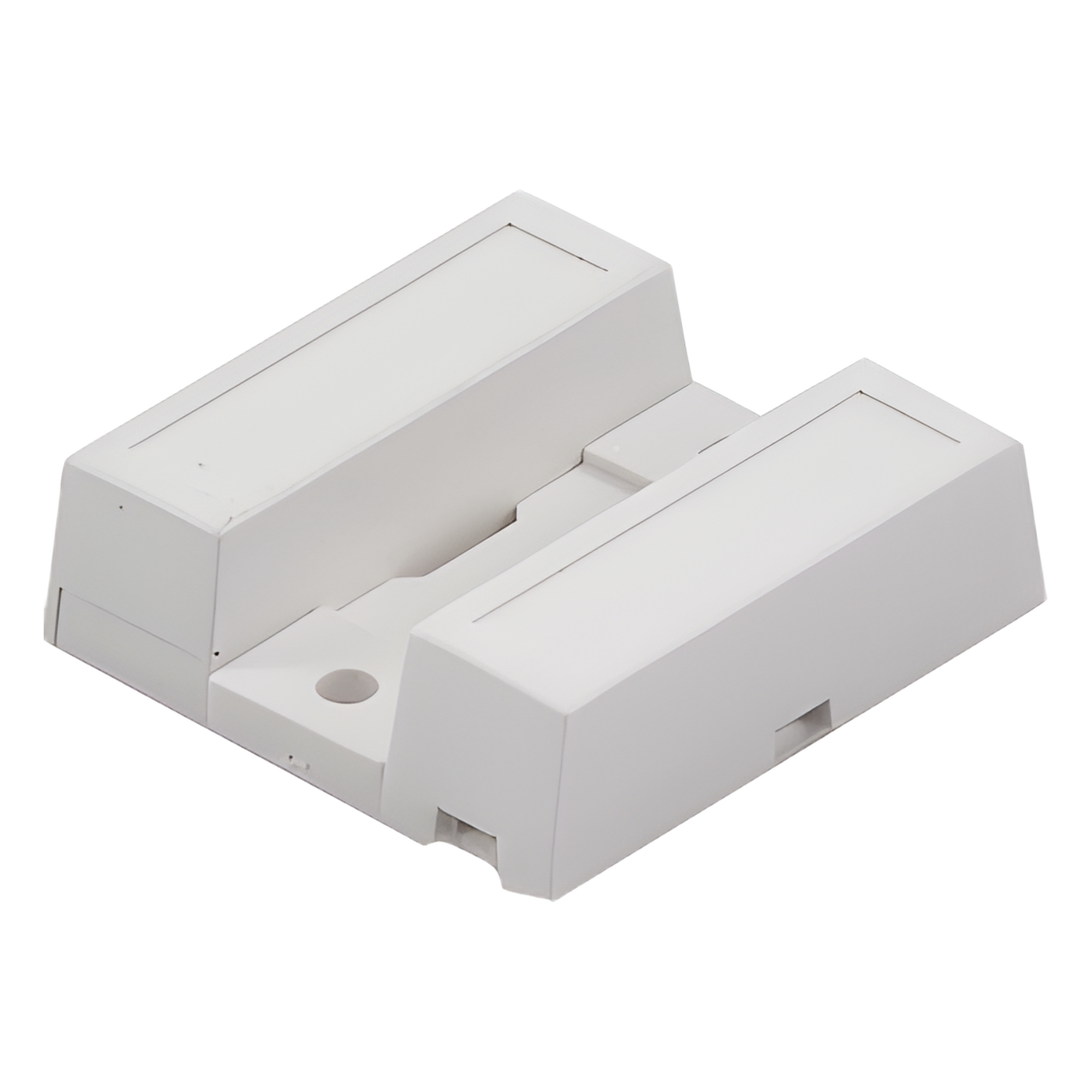 Contacto magnético miniatura de superficie normalmente cerrado, gap de 19 mm, para puertas y ventanas — HONEYWELL HOME RESIDEO · SKU 940WH