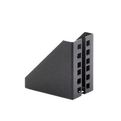 Par de Sujetadores para Instalación de Equipo Rackeable en Placa o Pared (hasta 2U), Puede soportar 10 Kg