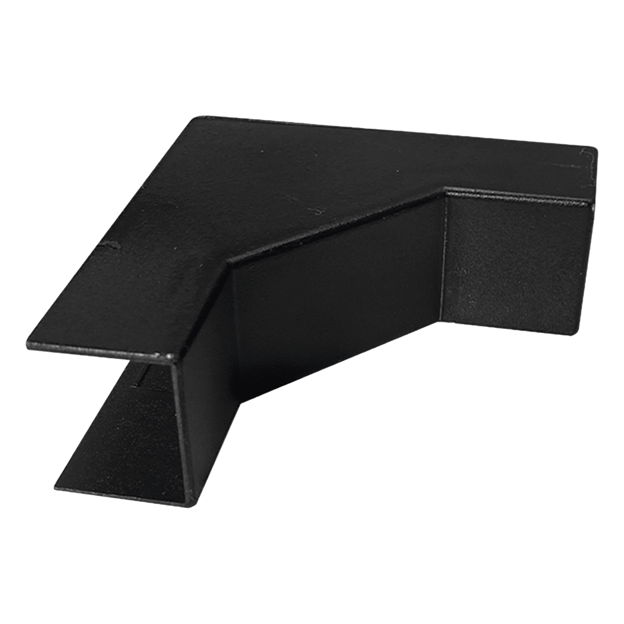 Esquinero Interior Color Negro de PVC Auto Axtinguible, Para Canaleta TMK-1720-N-CC (5220-02003) — THORSMAN · SKU TMK-1720-EI-N