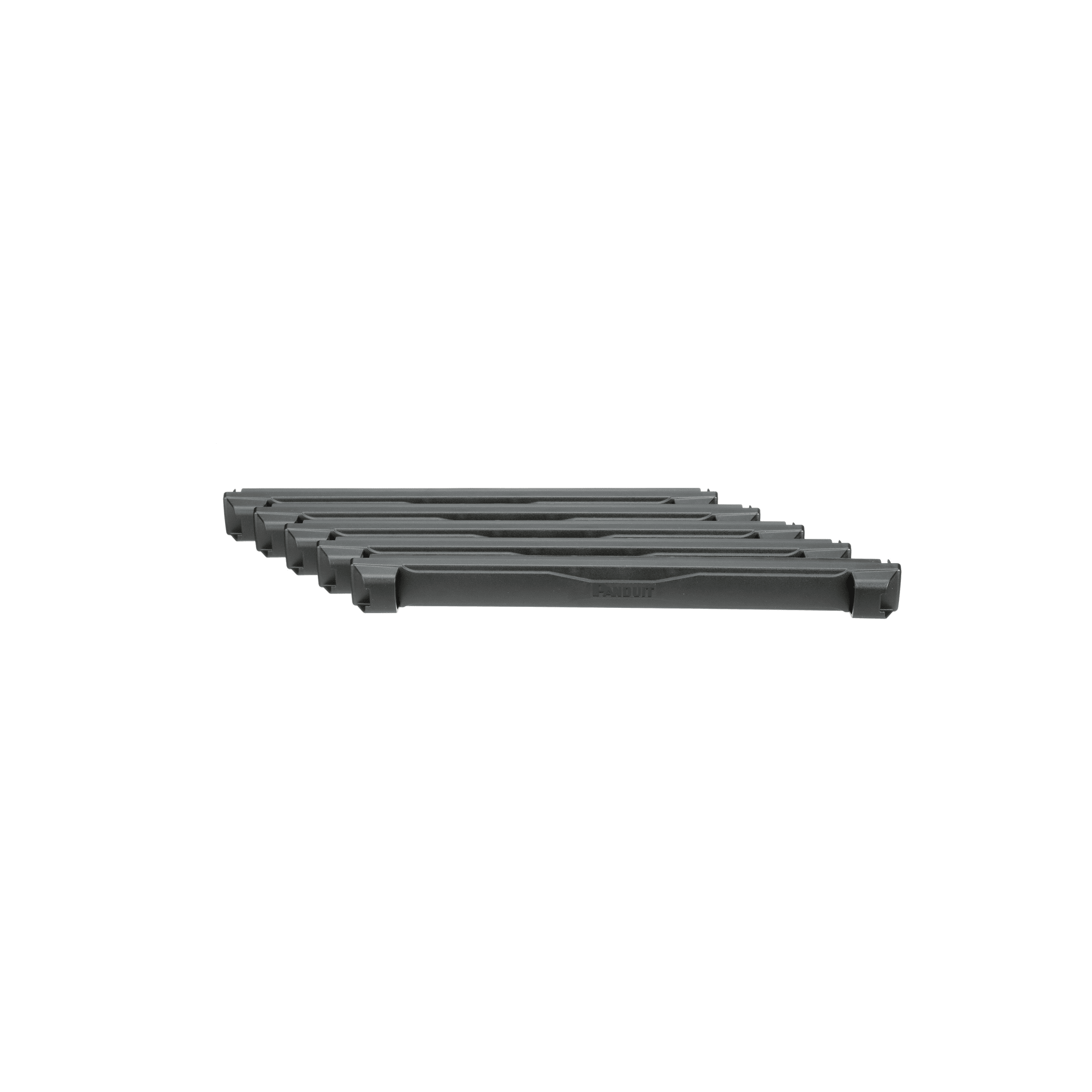 Tapa Ciega Estándar de 19in, Compatible con Racks con Rieles de Orificio Roscado, Instalación sin Herramienta, Plano, 1 UR, Color Negro
