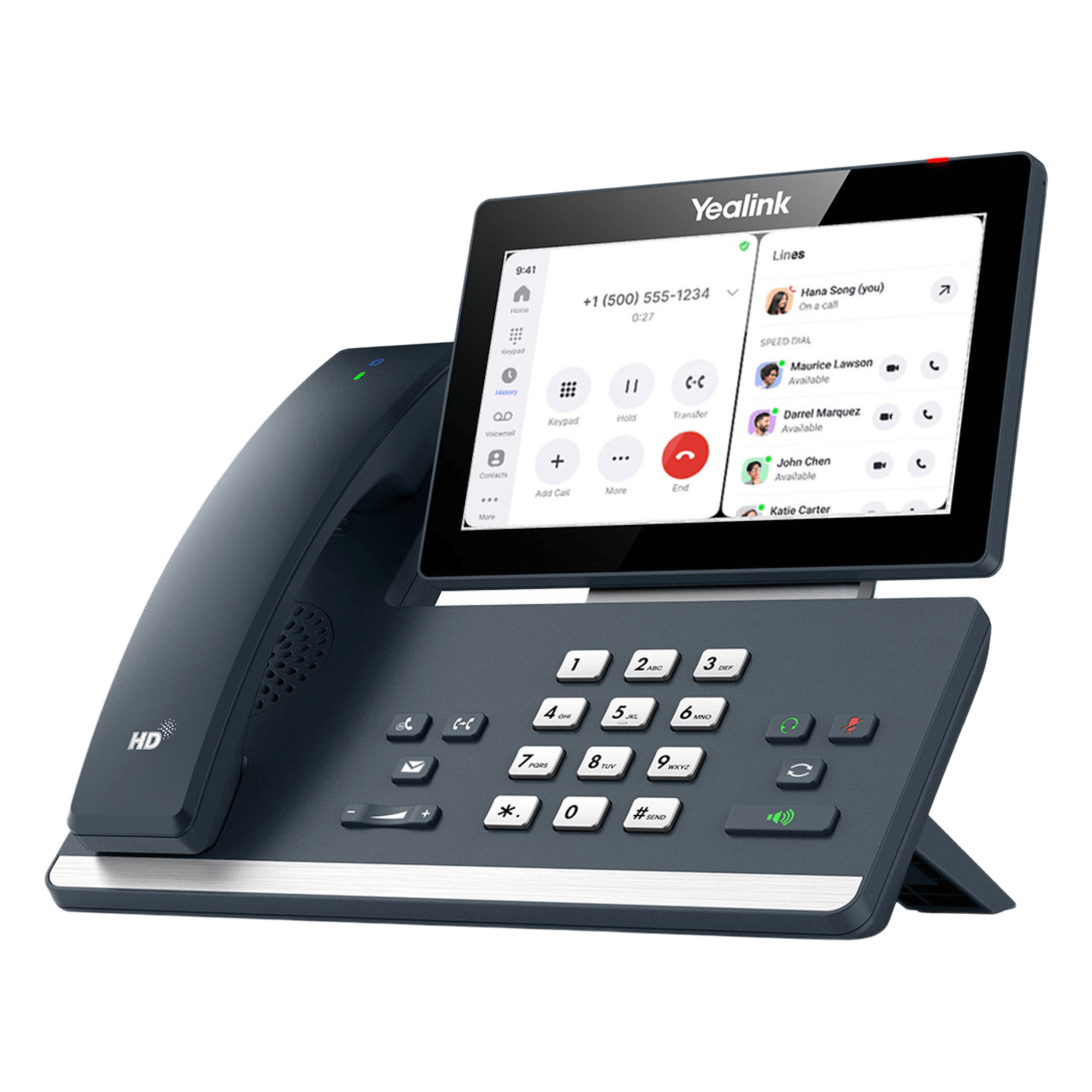Teléfono IP Inteligente / Pantalla Táctil 7 — YEALINK · SKU MP58-WH-E2-ZOOM