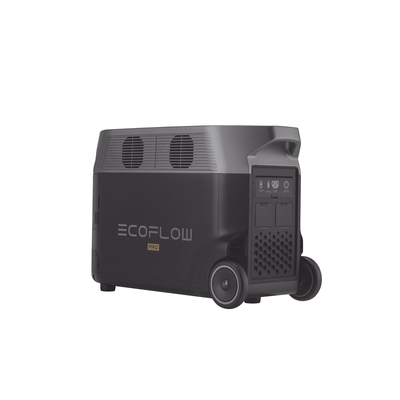 Estación de Energía Portátil DELTA PRO 3600Wh Litio LFP / 5 AC 3600W (7200W Pico) / 2 USB-C 200W / Capacidad para Aumentar Respaldo / Cargador de Coche 10A a 12.6V / Conectividad WiFi y Bluetooth (App) / Carga Solar 1600W Max.