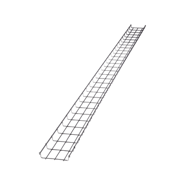 Charola Tipo Malla 33/150 mm, Acabado Electro Zinc, Hasta 79 Cables Cat6, Tramo de 3 Metros