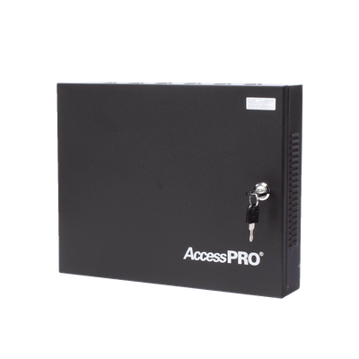 Panel de Control de Acceso 2 Puertas / 30,000 Tarjetas / TCP/IP / Gabinete y Fuente 12VCC 3A / Software ZKAccess 3.5