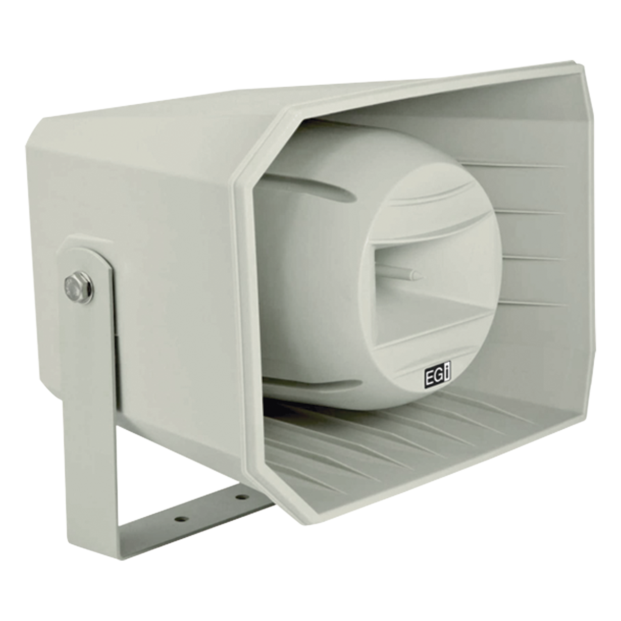Bocina HiFi PoE Ethernet IP, de 2 vias 30W, grado de protección IP66 Gris Claro — EGI AUDIO SOLUTIONS · SKU 1601