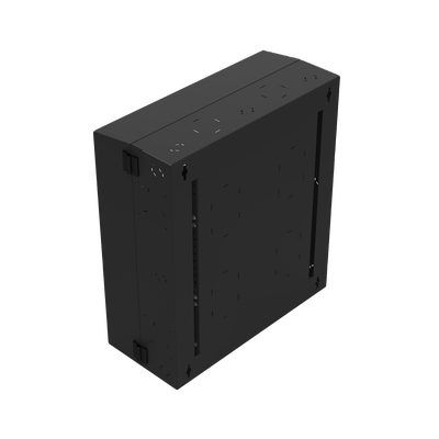 Gabinete de Pared con Rack Horizontal de 6 UR, con Ventanilla de Inspección, Se envía el Gabinete Armado.