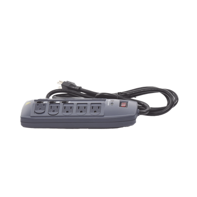 Multicontacto 8 Salidas / 120 VCA 15 A / 2160 Joules / Telco RJ11 / 6 Transformadores Simultáneos