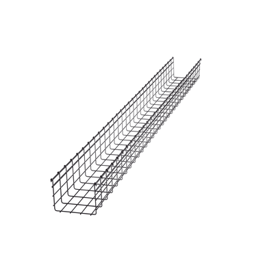 Charola Tipo Malla 150/200 mm, Acabado Electro Zinc, Hasta 477 Cables Cat6, Tramo de 3 Metros