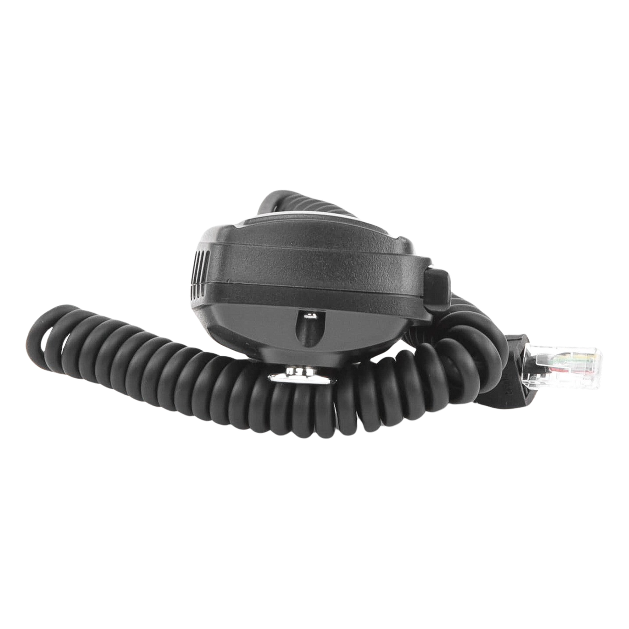 Micrófono para Radio Móvil / Conector 8 Pines / IP54 / Cable PU con Kevlar / 40 kg Resistencia / PTT con Guantes
