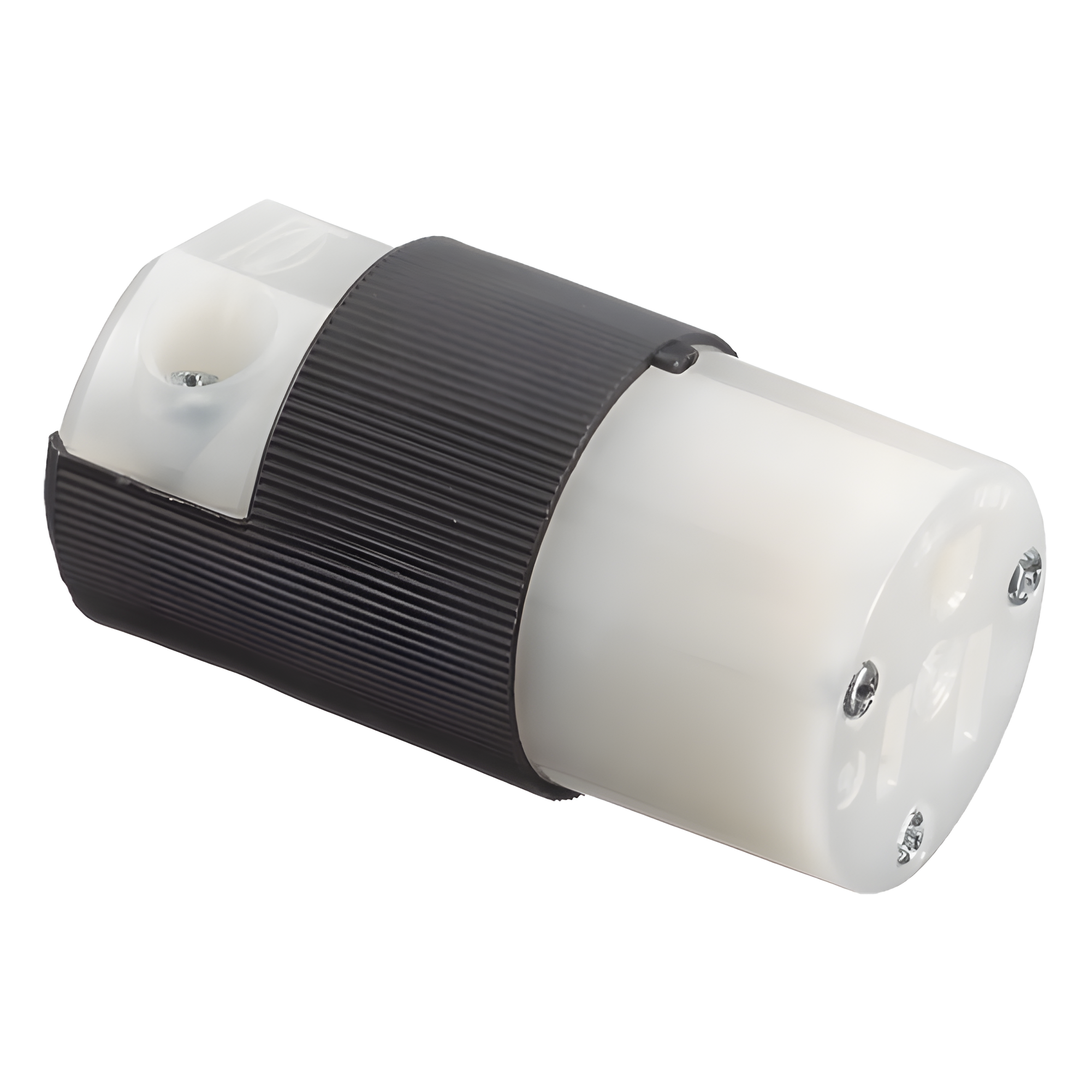 Conector Entrada Recta/ 15A 125V/ 2 Polos 3 Hilos/ Nema 5-15R/ Grado Industrial- Comercial.