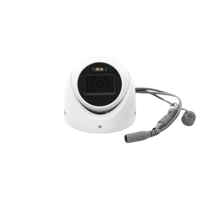 [Dual Light + ColorVu] Turret TURBOHD 2 Megapixel (1080p) / Lente 2.8 mm / 30 mts IR + 20 mts Luz Blanca / Gran Angular 101° / Exterior IP67 / Micrófono Integrado / 4 Tecnologías / Metal 