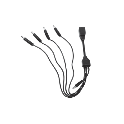 Cable con 5 Vías para Alimentar 4 Cámaras TurboHD y DVR TurboHD Epcom / Hikvision — HIKVISION · SKU DS-5WAYC
