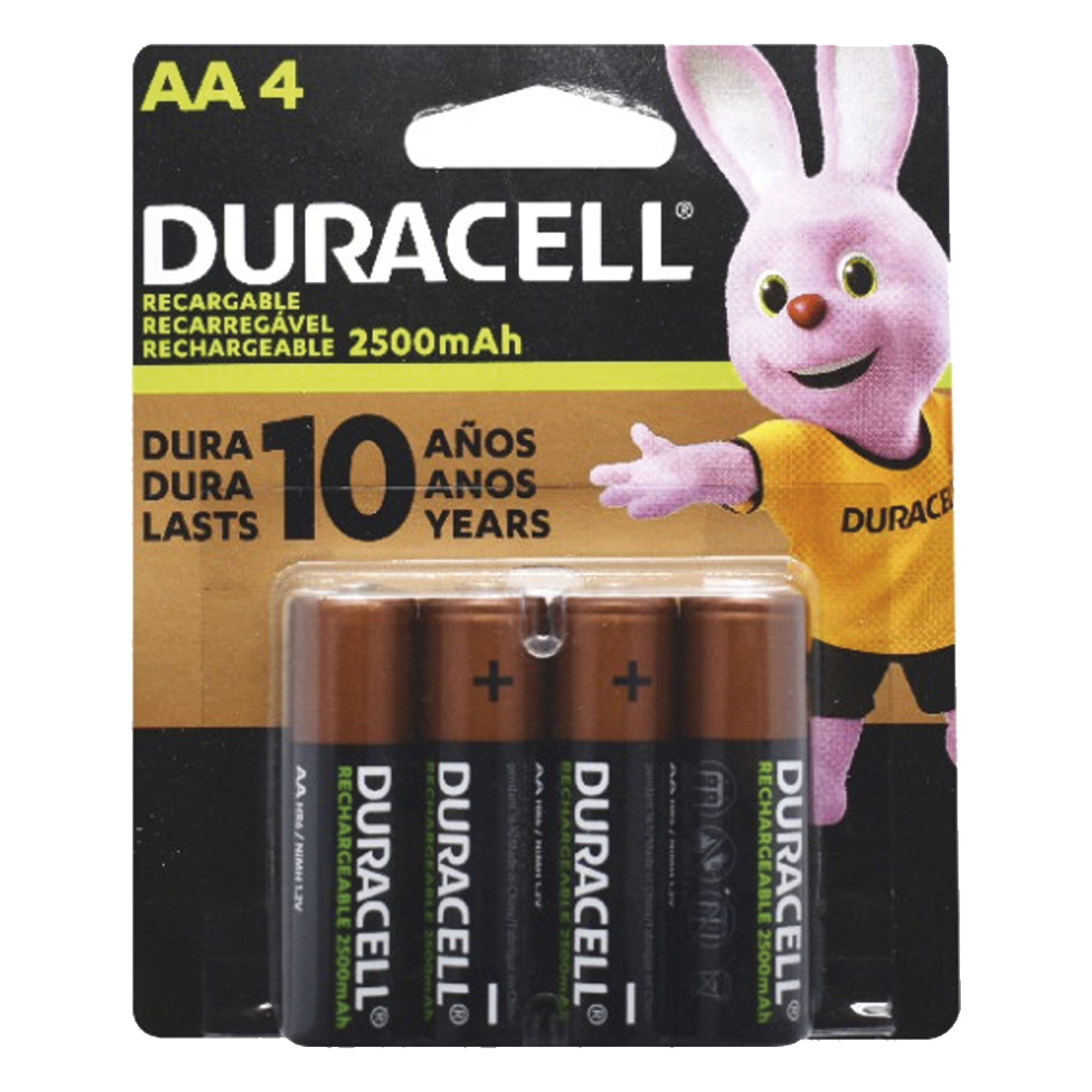 Batería Alcalina AA / DURACELL / 1.5 A No Recargable — SYSCOM PARTS · SKU MN1500B4