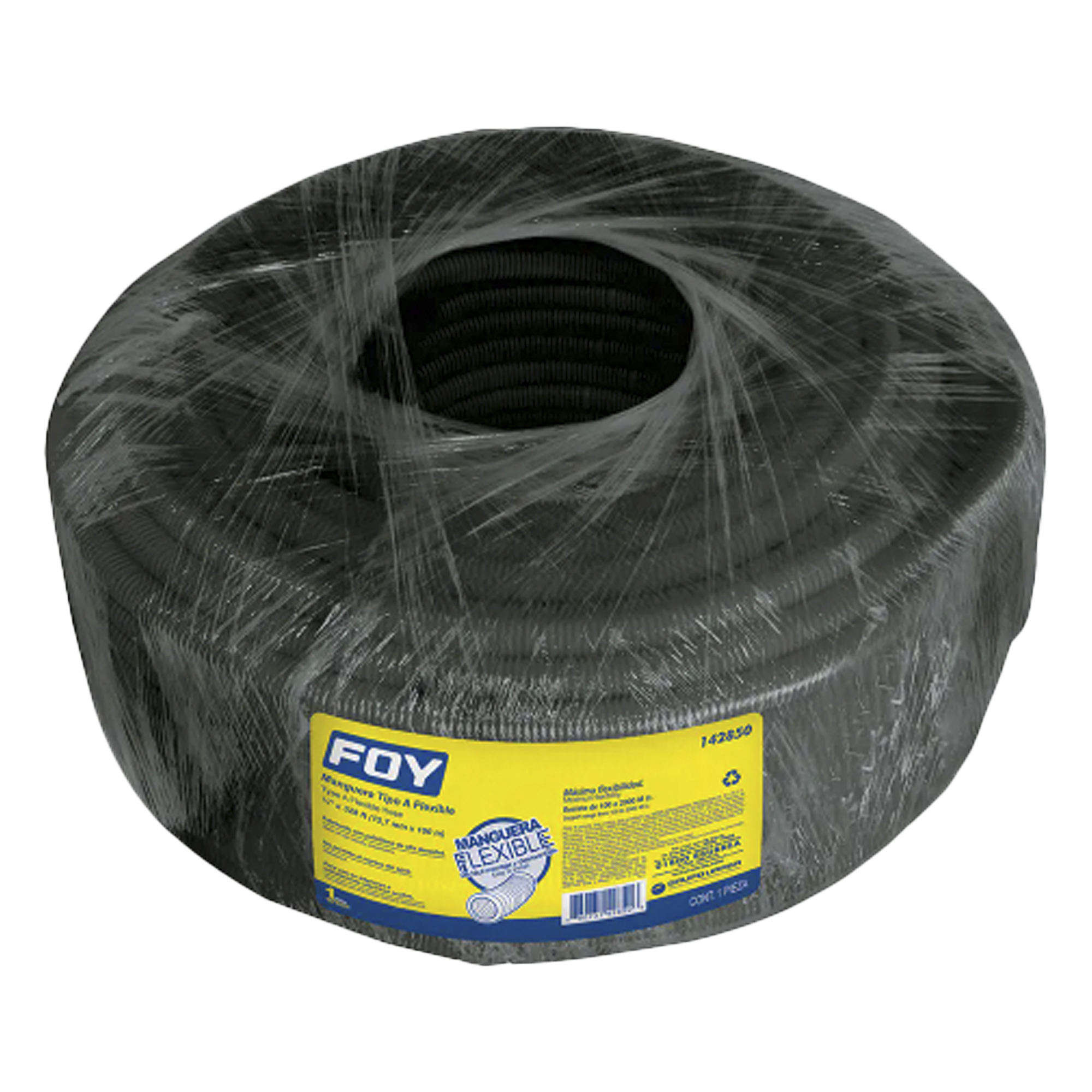 Manguera flexible para cables 3/4" x 50 m /Polietileno Alta Densidad HDPE/ Sin guía /Para uso en interiores. — SURTEK · SKU SYS-1428-51