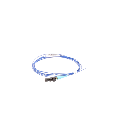 Pigtail de Fibra Óptica LC Simplex, Multimodo OM4 50/125, 900um, Color Aqua, 1 Metro (3.28 Pies)