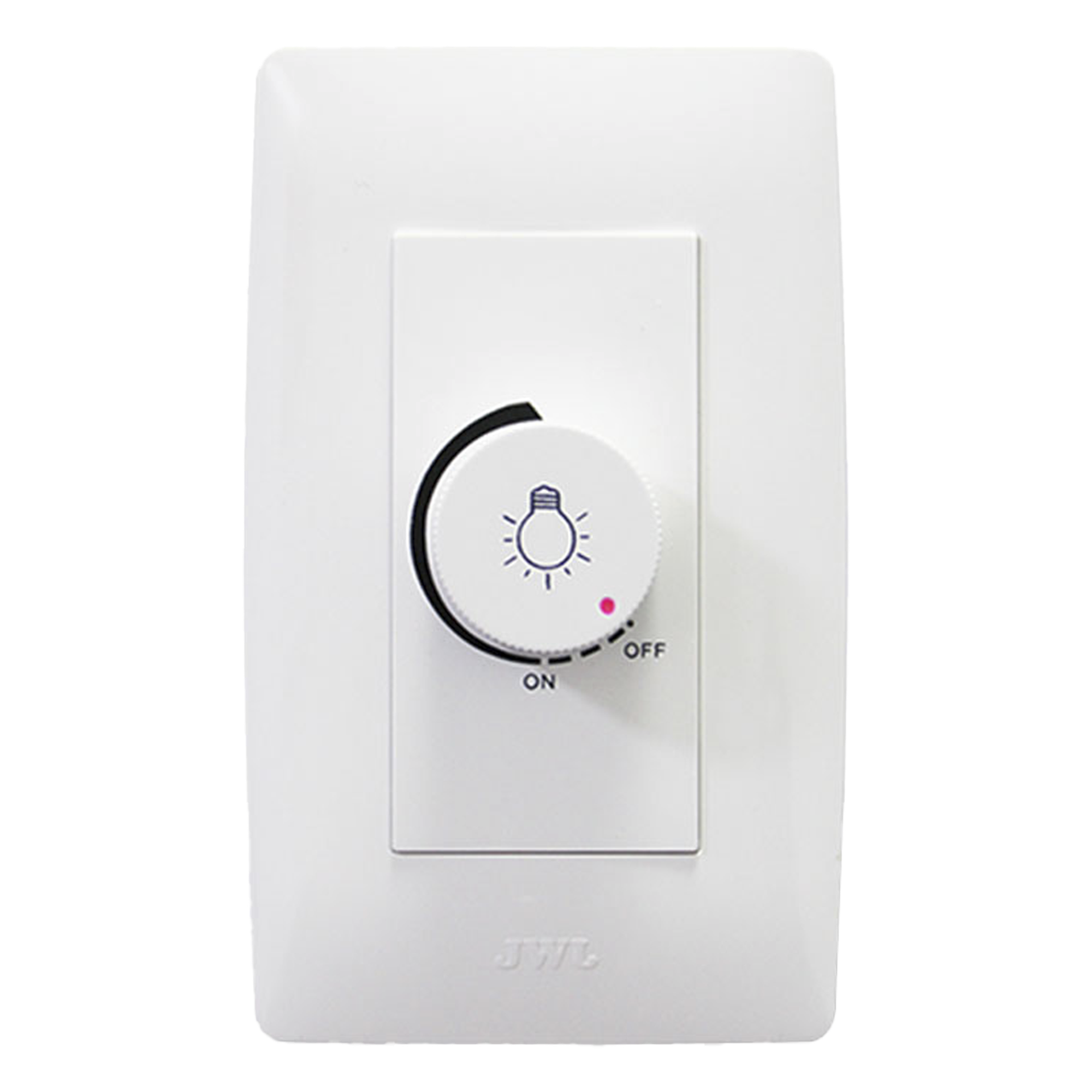 Dimmer Rotativo para Lamparas Incandescentes y/o Halógeno 300W / 127 V~ 60 Hz. — JWJ · SKU JTL-B72-29