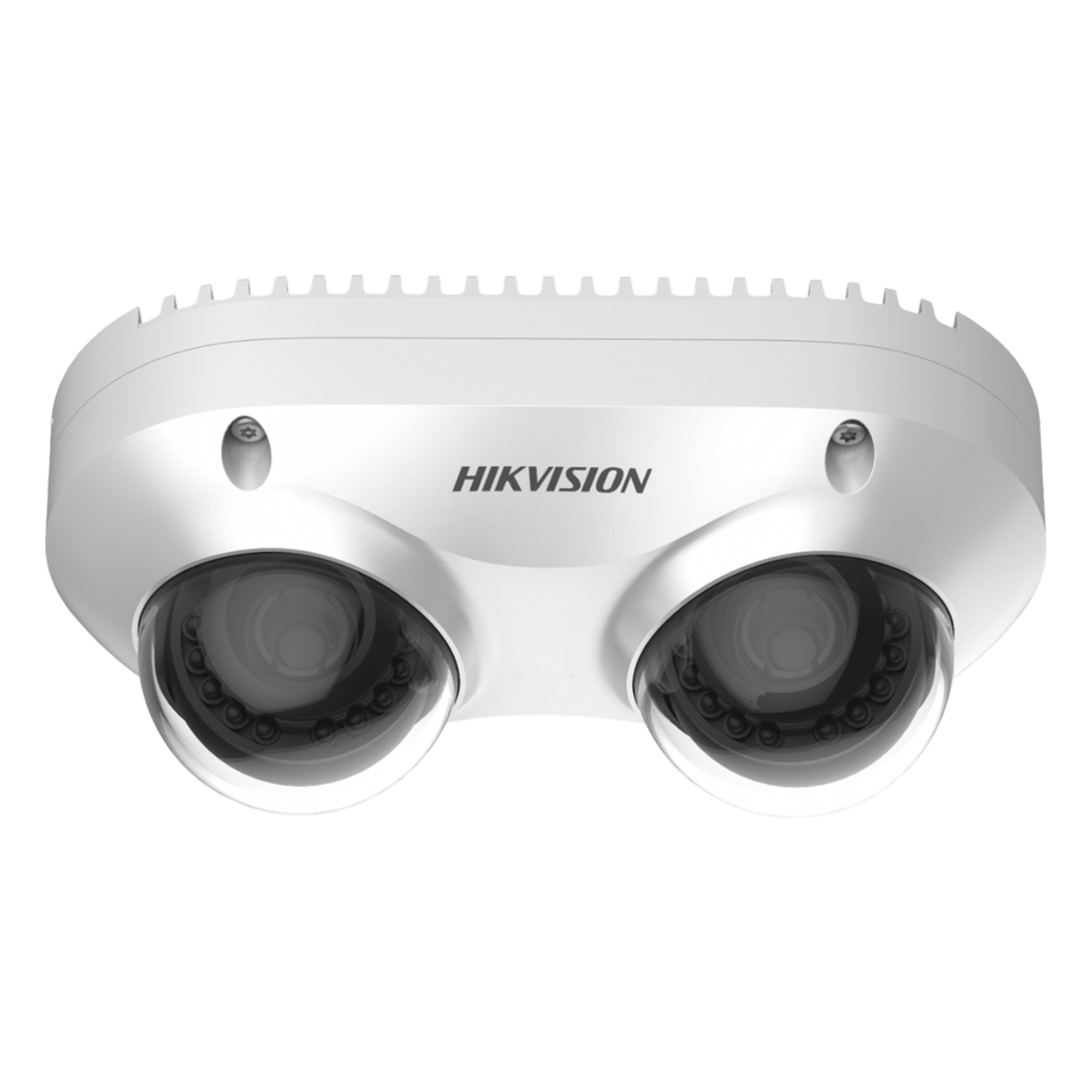 PanoVu Series / Lente Dual de 5 Megapixel / 2 Lentes Fijos de 2.8 mm / Recomendado para Pasillos o Esquinas / IP67 / IK10 / PoE / WDR 120 dB / 10 mts IR / Entrada y Salida de Audio y Alarma / MicroSD — HIKVISION · SKU DS-2CD6D52G0-IHS
