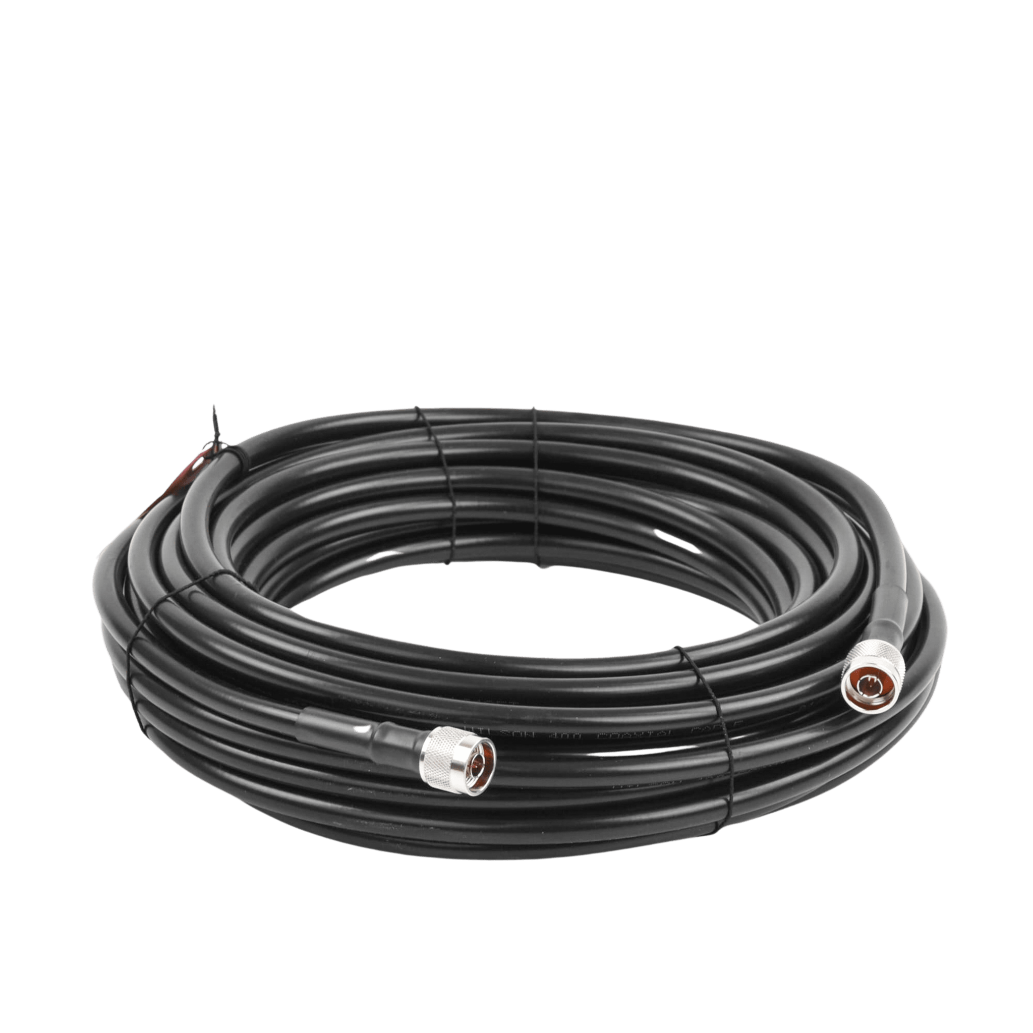 Kit PLUS de Amplificador de Señal Celular 5G / Penta Banda / Soporta 2G, 3G, 4G y 5G / Compatible con TELCEL, AT&T, MOVISTAR y OMV / Cobertura hasta 250 m2 / Incluye Antenas, Jumpers coaxiales y mástil.