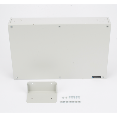 Gabinete Metálico de Resguardo para DVR compatible con HiLook TURBO DVR-104G-M1/T + PS-12-DC-4C