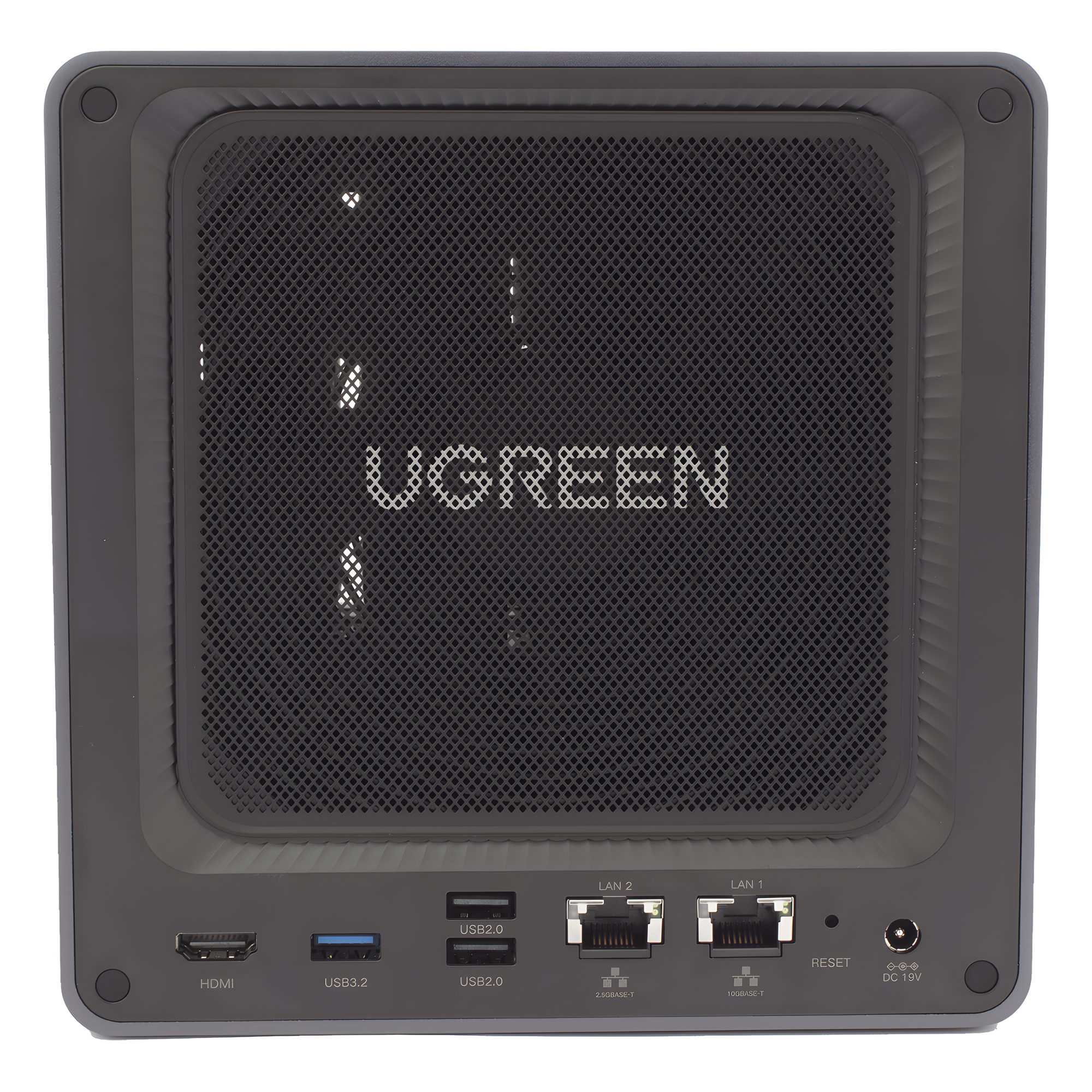 NAS UGREEN NASync DXP4800 Plus / Procesador Intel Pentium Gold 8505 5 Núcleos / 4 Bahías SATA + 2 M.2 NVMe PCIe 4.0 / 8GB DDR5 Expandible a 64GB / 10GbE + 2.5GbE / USB 3.2 Gen 2 Tipo C / HDMI 4K / Sistema Almacenamiento Conectado Red