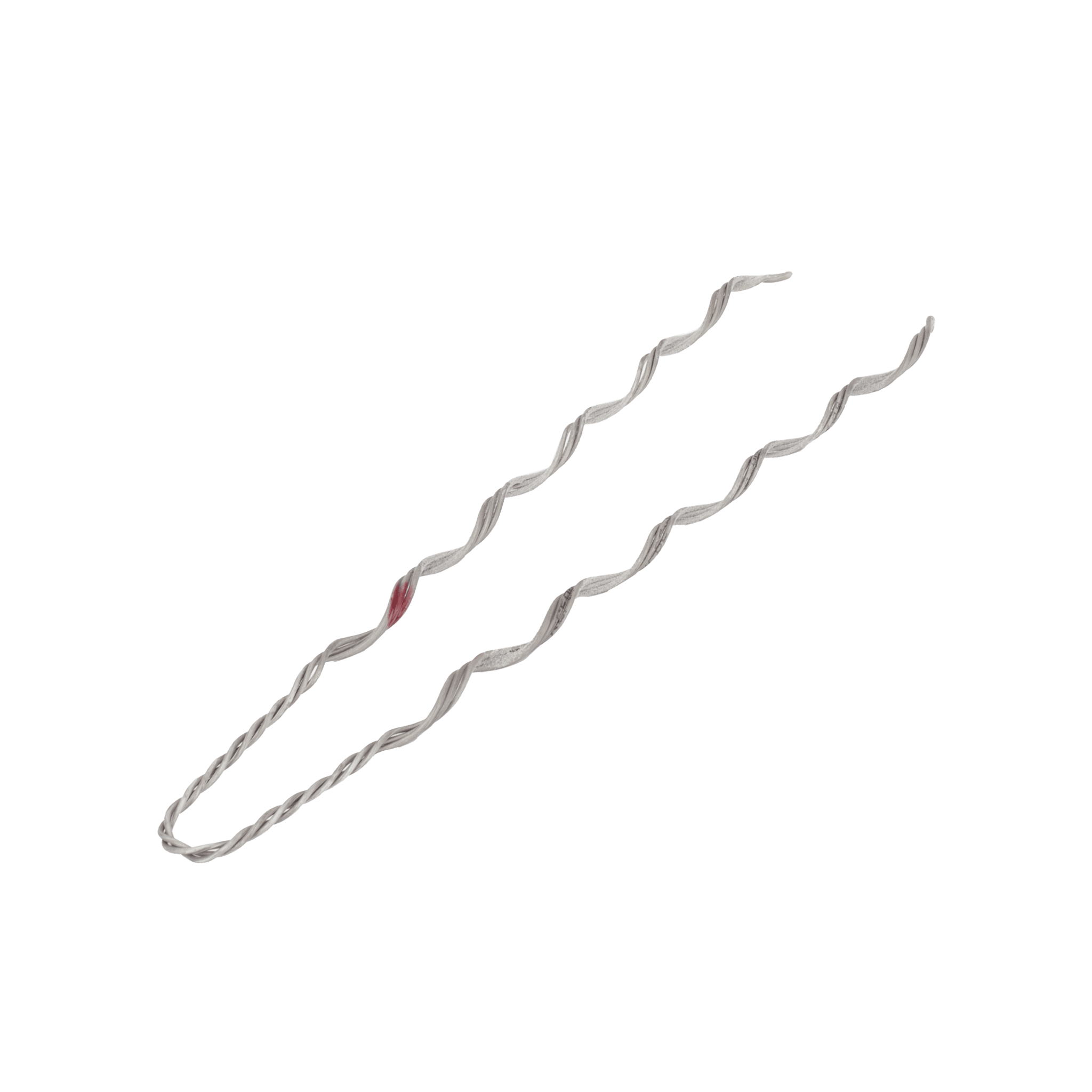 Remate Preformado de Acero Galvanizado para Fibra Mini-ADSS de 24 hilos SPAN 120 metros, diámetros 7.5 - 8 mm