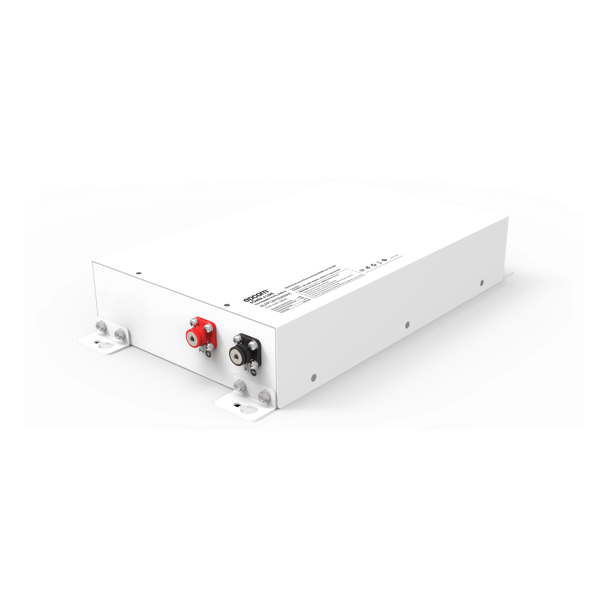 Batería de Litio Ciclo Profundo, 12.8 Vcc 100Ah LiFePO4 Case Metálico , Solar, Máximo 100 A de Descarga — EPCOM POWER LINE BY RITAR · SKU RLFP128100AMAX