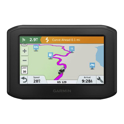 Navegador para Motocicleta Zūmo / Pantalla 4.3" Resistente / Ruteo Aventurero / Alertas para Motociclistas / Control de Música / Llamadas Manos Libres / Tráfico y Clima en Tiempo Real / Notificaciones Inteligentes / Compatible con Trip — GARMIN · SKU 10-02019-00