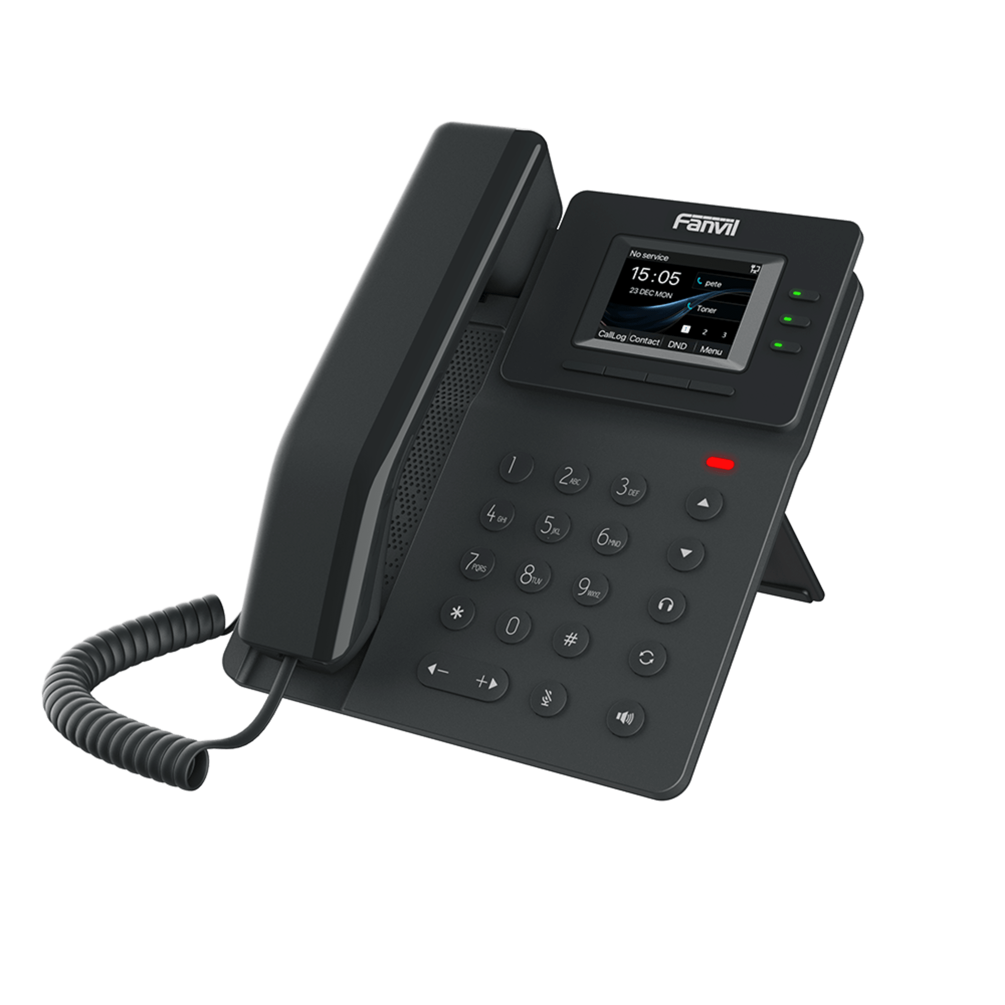 TELEFONO IP WI-FI PANTALLA A COLO 2.4 , 4 LINEAS SIP, CONFERENCIA 6 VIAS