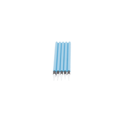 Hisopos para Limpieza de Puertos de Fibra Óptica 1.25 mm (0.05 Pulgadas) para Adaptadores LC y MU, 100 Piezas