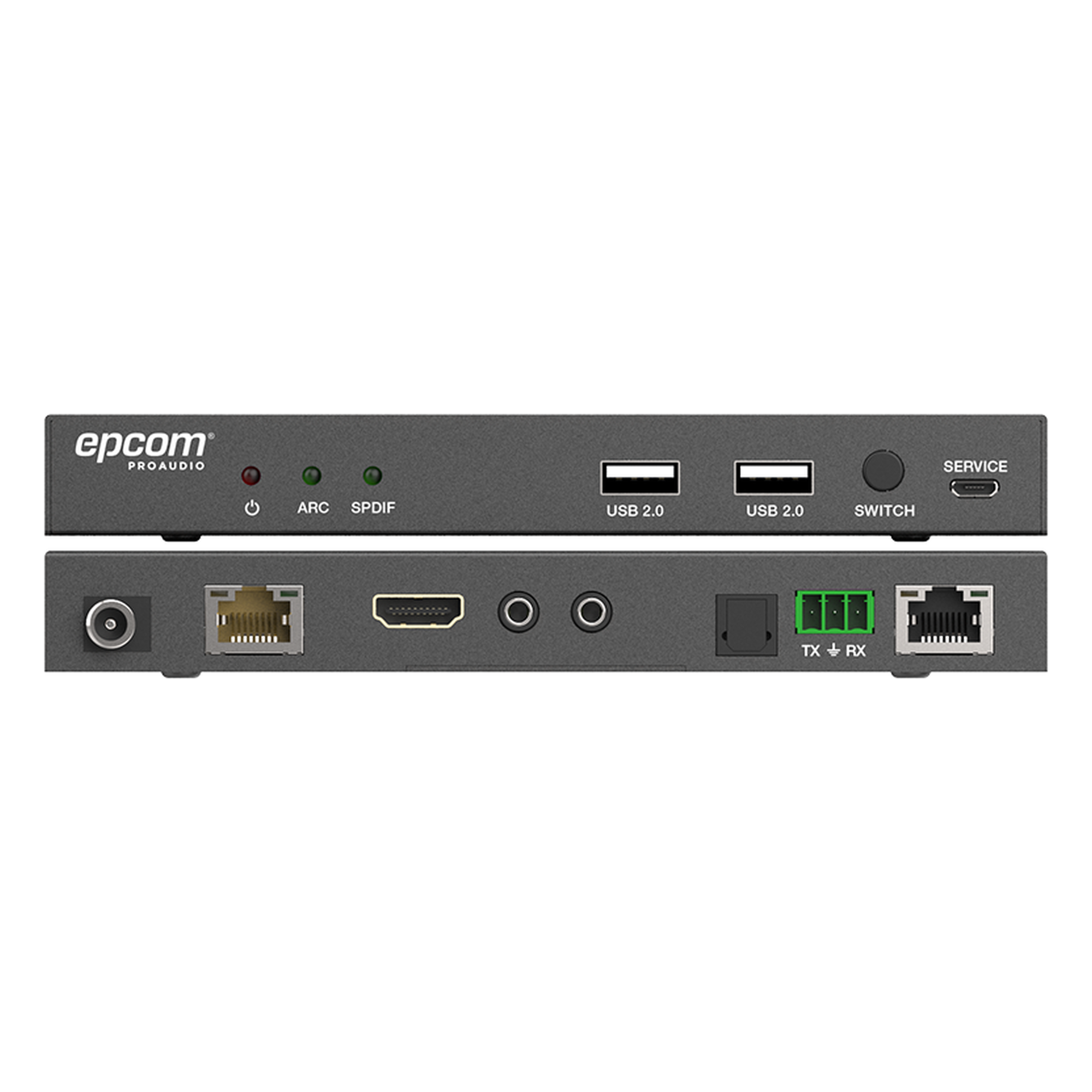 Kit Extensor HDMI | 4K2K@60HZ | HDR 4:4:4 | HDBaseT | 100M | Salida de Audio | HDCP 2.2 | IR Bidireccional | Admite la función USB KVM
