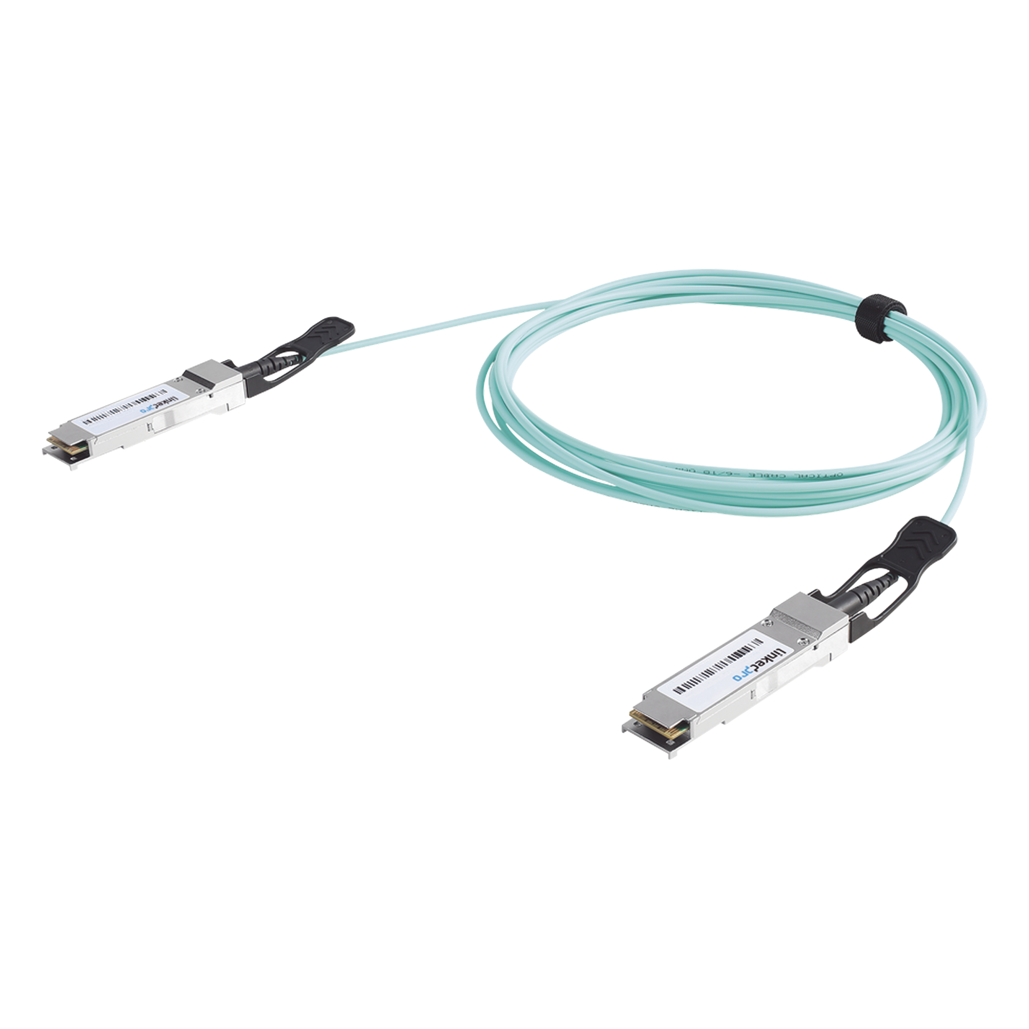 Cable AOC QSFP+ de 40 Gbps a 40 Gbps / Cable de fibra óptica Activo / Longitud: 30 metros  — LINKEDPRO · SKU LP-AOC-40G-30M