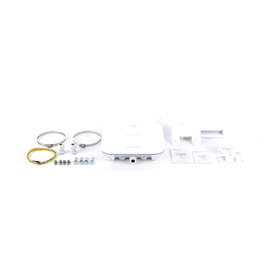 Punto de Acceso Mesh Wi-Fi 6 Industrial para Exterior Sectorial 60°, hasta 5.95 Gbps, MU-MIMO 4x4, Filtros Anti Interferencia y Auto Optimización con IA, puerto eth 2.5G y SFP