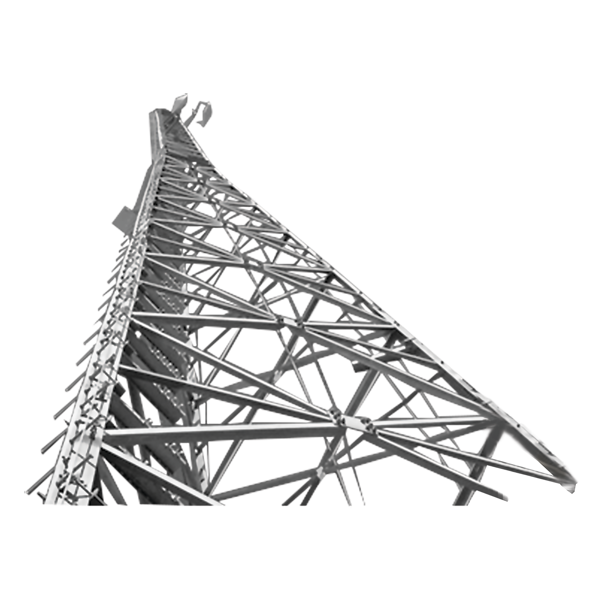 Torre Autosoportada. 40ft (12.19m) SuperTitan S300 Galvanizada (incluye anclaje) — Trylon · SKU TRY-ST-40-S300