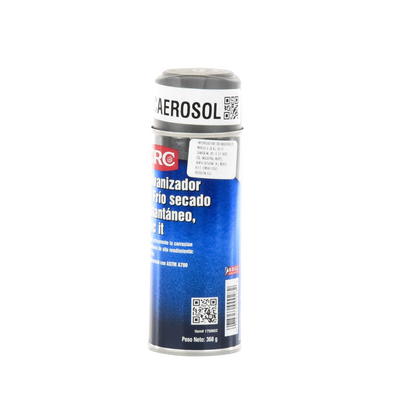 Compuesto Zinc en Aerosol para Retoque de Piezas Galvanizadas por Inmersión en Caliente (386 gr.).