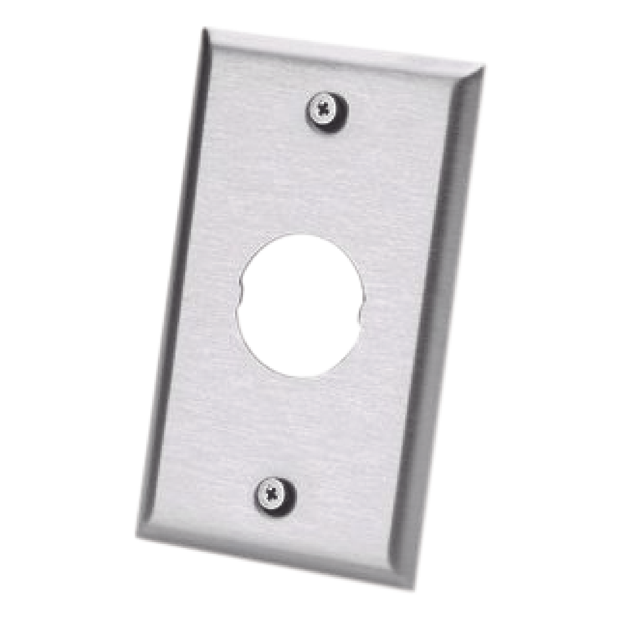 Placa de Pared IndustrialNet?, Para 1 Conector Industrial, de Acero Inoxidable — PANDUIT · SKU IAEFP1