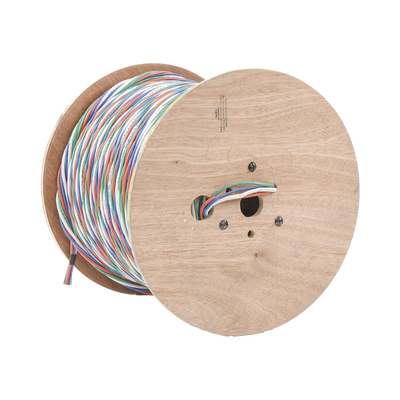 Carrete de 305 Metros (1000 Pies) Cable Múltiple Armado / 4 x 18 AWG SH + 6 x 22 AWG SH + 2 x 22 AWG SH + 4 x 22 AWG SH CMR