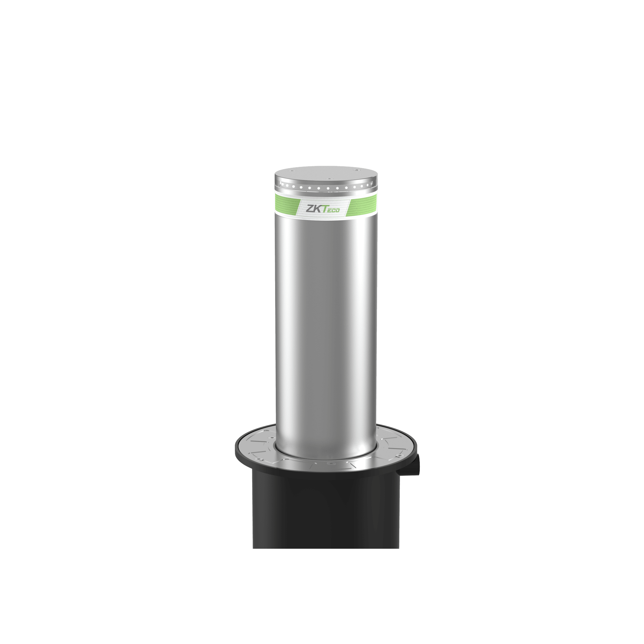 Bolardo Automático de Seguridad / Hidráulico / 219 mm Diámetro / Elevación 600 mm (23.6 in) / 4 Segundos Operación / IP68 / Control Remoto 100 m (328 ft) / LED Integrado