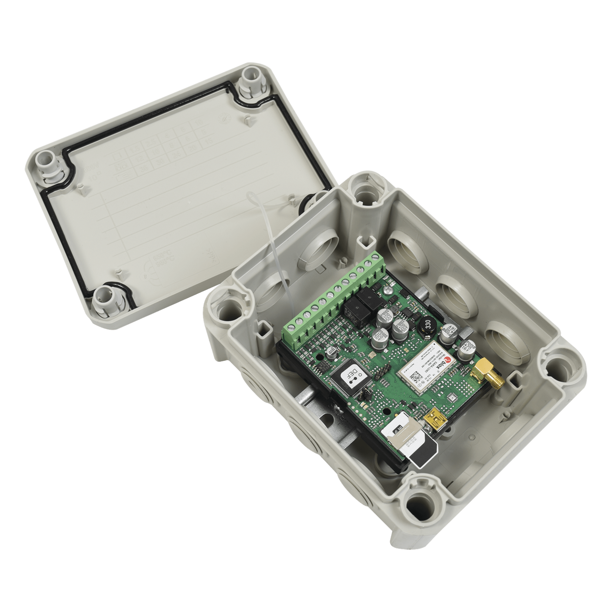 Controlador Remoto 3G con Activación vía APP o Llamada | Caja Nema IP67 | Soporta hasta 2000 Usuarios