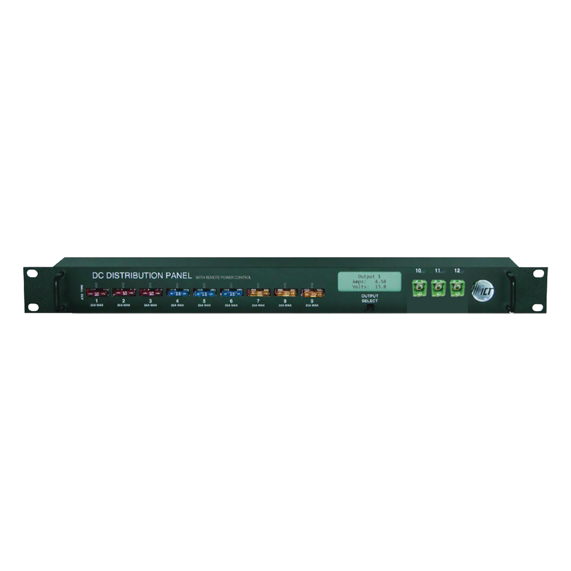 Panel Administrable IP con Control de Energía Remoto, Aplicaciones de 12 y 24 Vcc. — ICT · SKU ICT180SE12IRC
