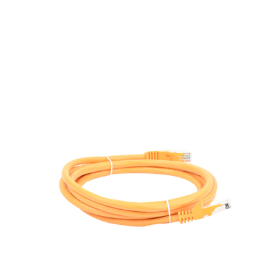 Cable de Parcheo UTP Cat6 - 2 Metros (6.56 Pies) - Amarillo