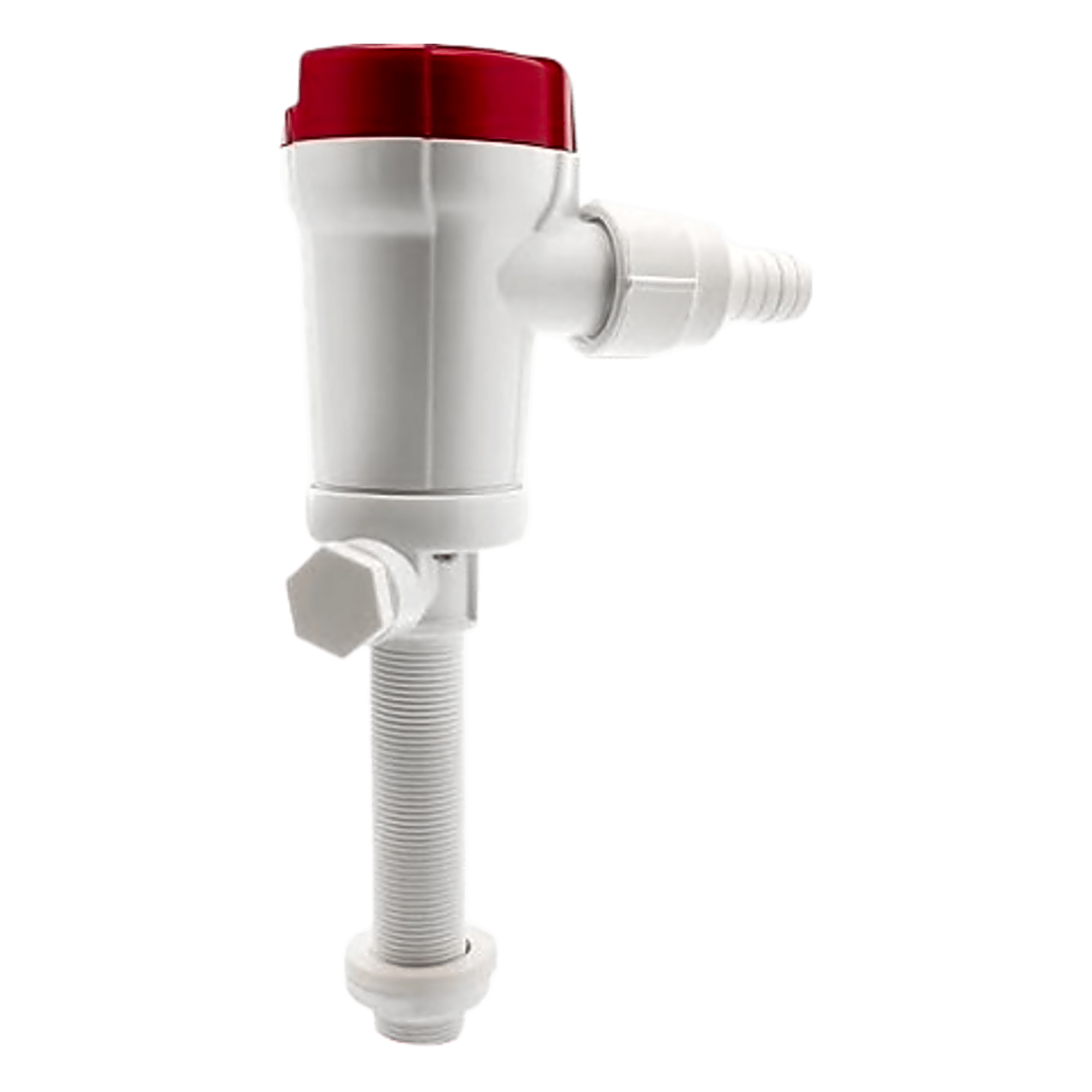 Bomba Livewell 605FC 12V DC / 1100 GPH (Galones Por Hora) / Conexión Straight Seacock / Doble Puerto de Entrada / Protección Anti-Aire / Cartucho Motor Extraíble — RULE · SKU 605FC
