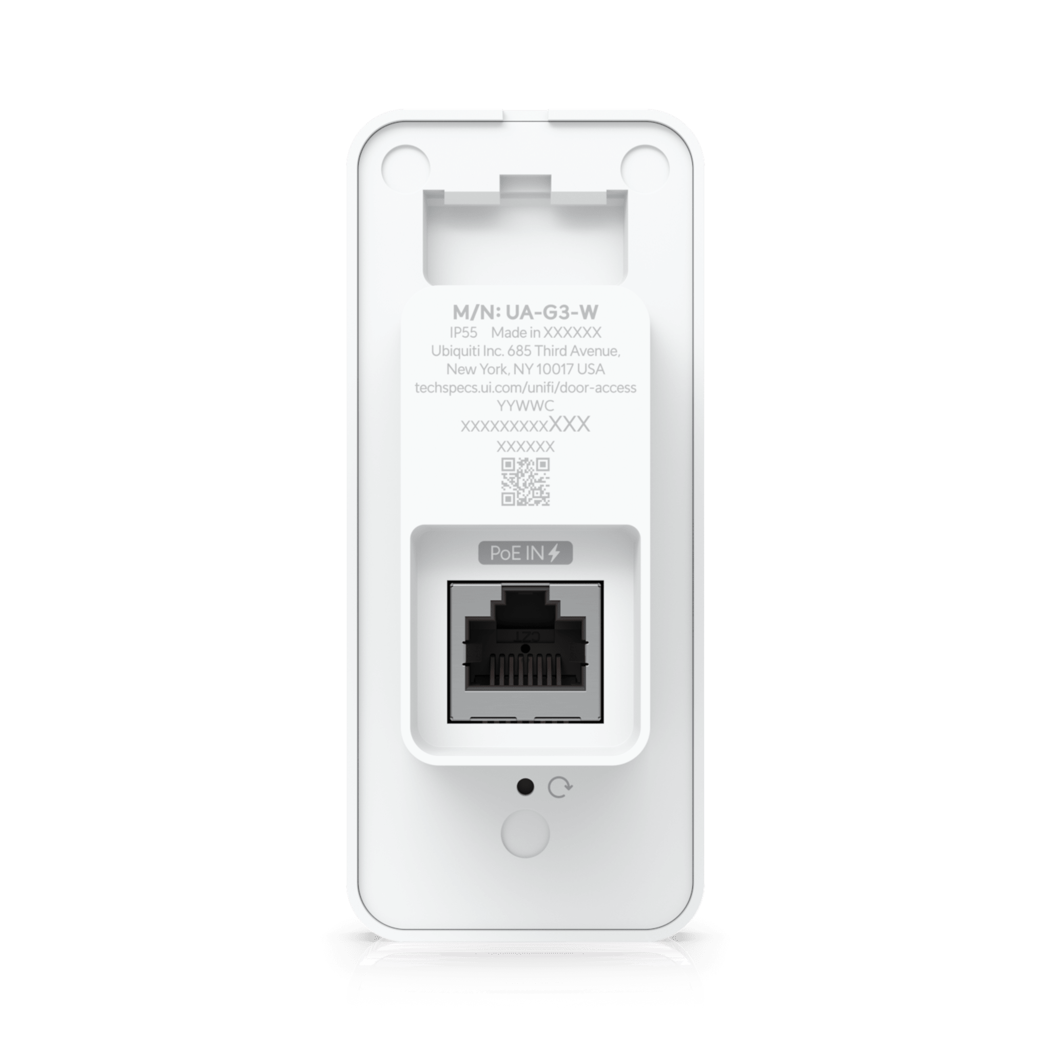Lector de Acceso G3 Compacto con Soporte para NFC, App UniFi Identity y Touch Pass, Función de Salida por Proximidad, Resistencia IP55 y Alimentación PoE